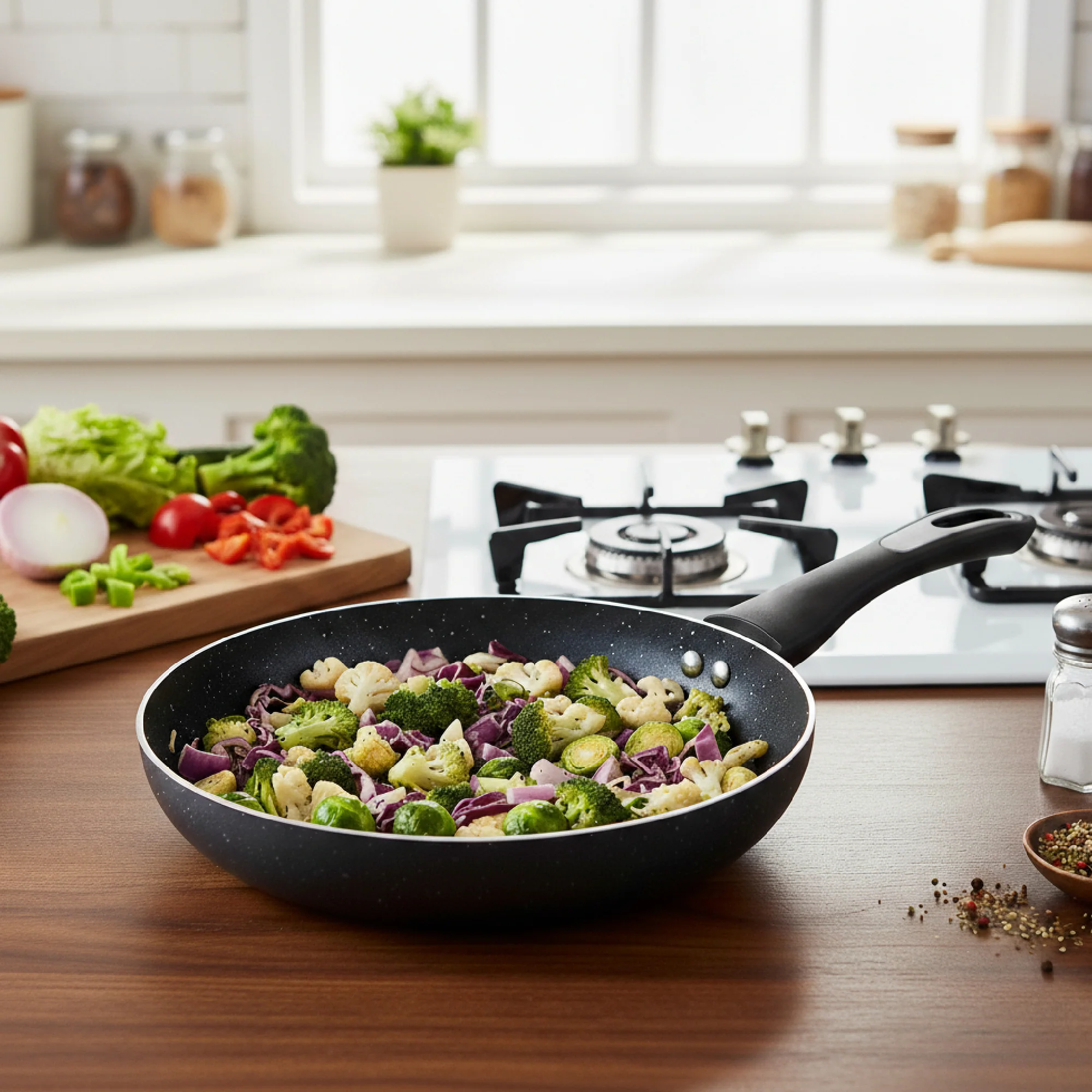 2L Wet Grinder + 36cm Tawa + 24cm Royal Granite Frypan - Image 4