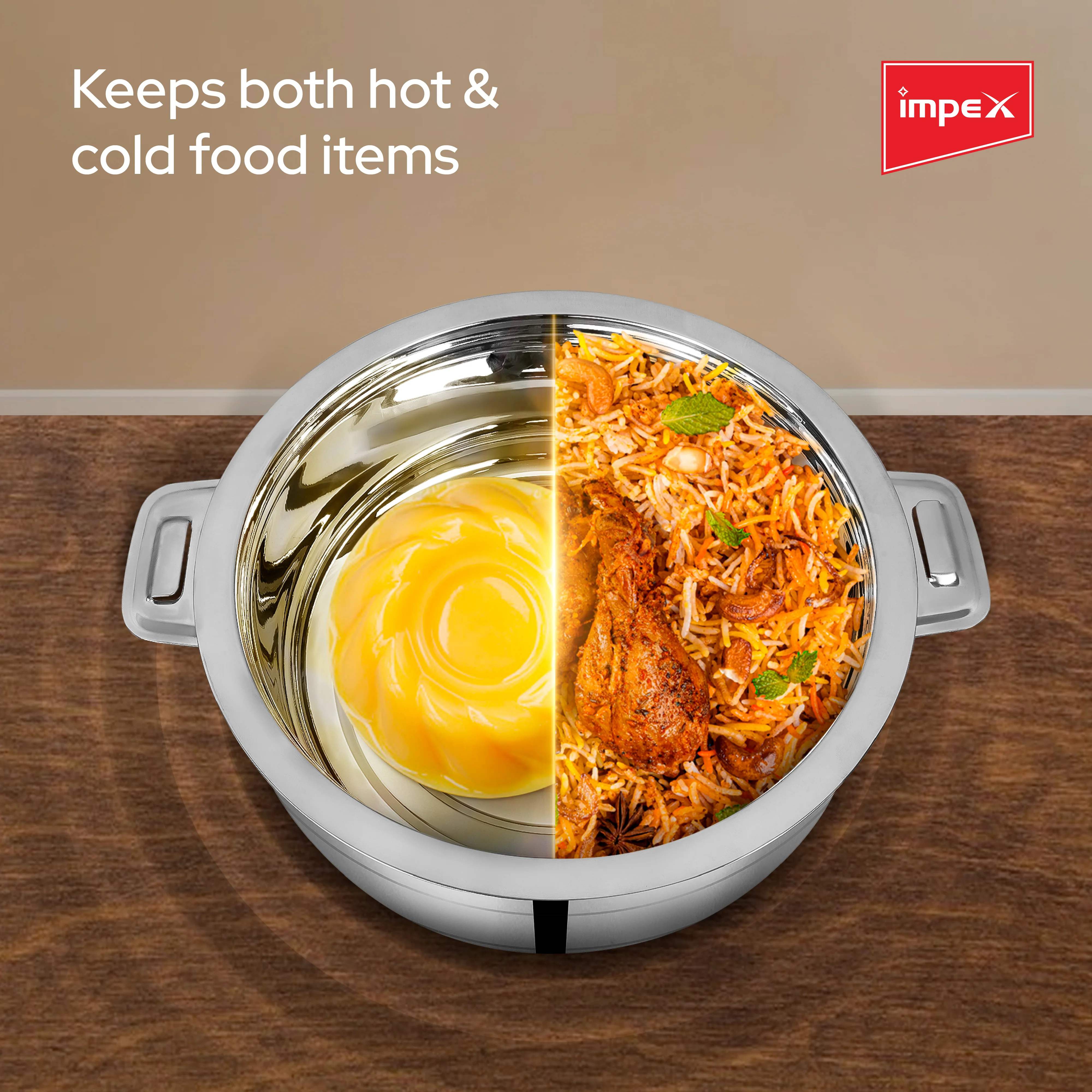 Impex Healthy Lifestyle & Serving Combo – Smart Fry 6.5L Digital Air Fryer & Cassy Stainless Steel Hot Pot - Image 7