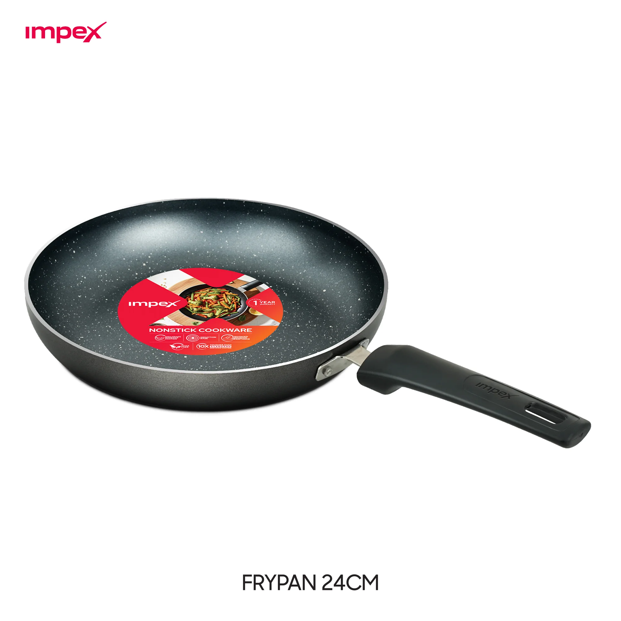 4 Piece Granite Cookware Set | Non Stick | PFOA Free | Easy Clean | Healthy Cooking - Image 8