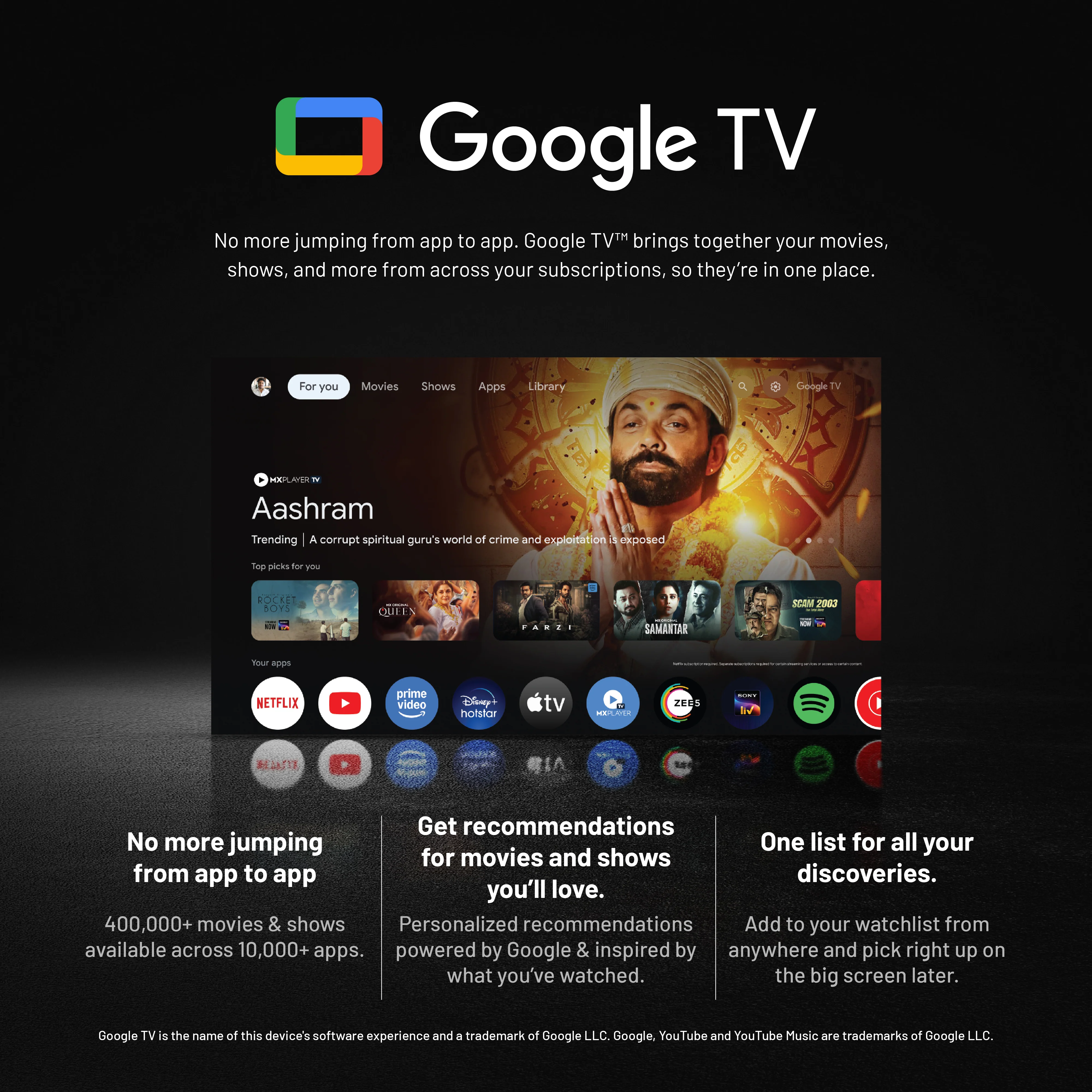 Impex evoQ 65S4MLC2 164 cm (65 inch) Ultra HD (4K) LED Google TV with 144Hz Refresh Rate, Dolby Vision & Atmos, 3GB RAM, and 32GB Storage - Image 11