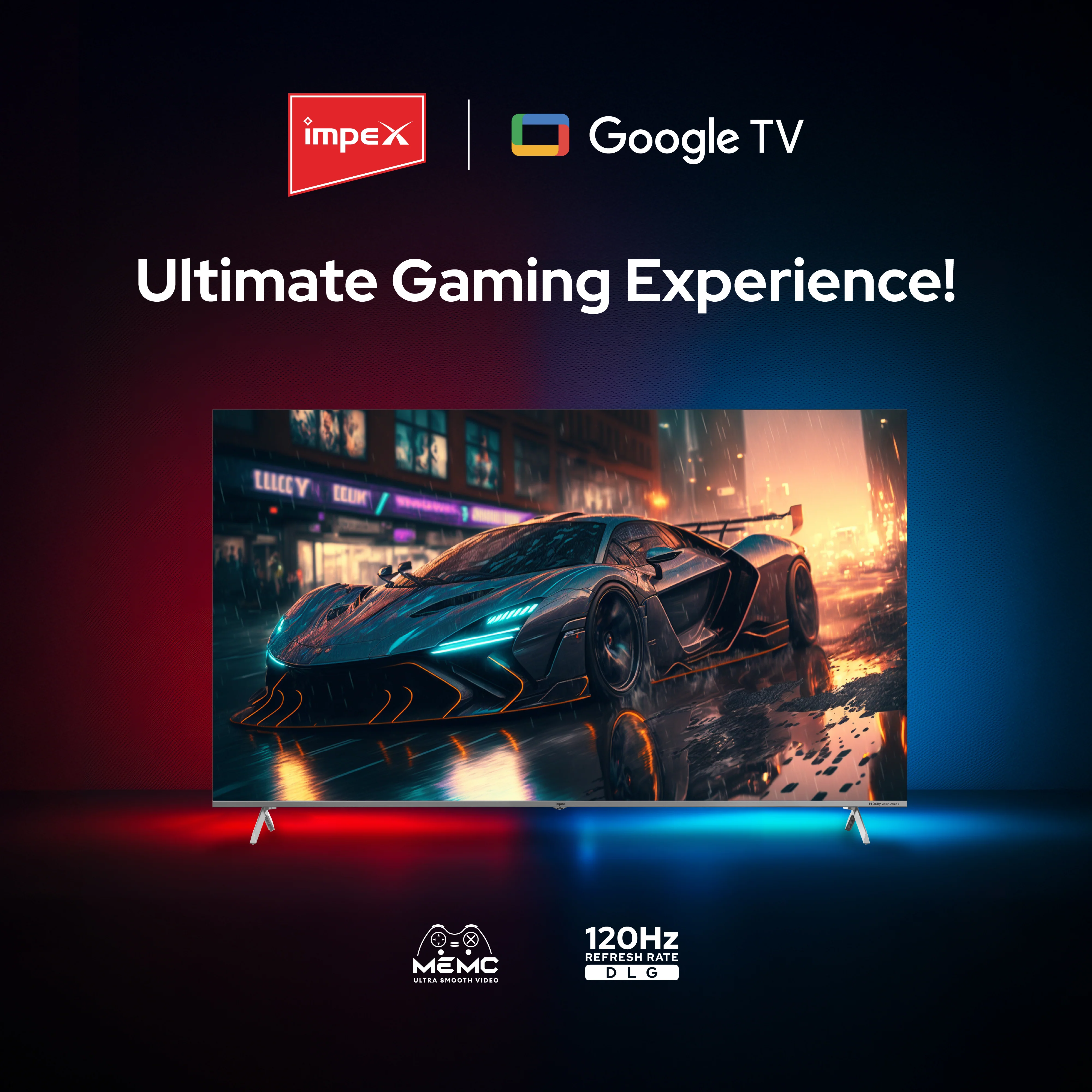 IMPEX|evoQ 75S4QLC3| 75"|4K QLED|GoogleTV|HDR10|120Hz DLG|Dolby Vision|Dolby ATMOS|ALLM|MEMC|24W SPEAKER|4 Year Warranty - Image 9