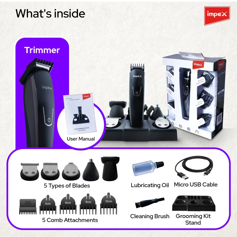 Impex Personal Grooming Kit (GK 402) - Image 8