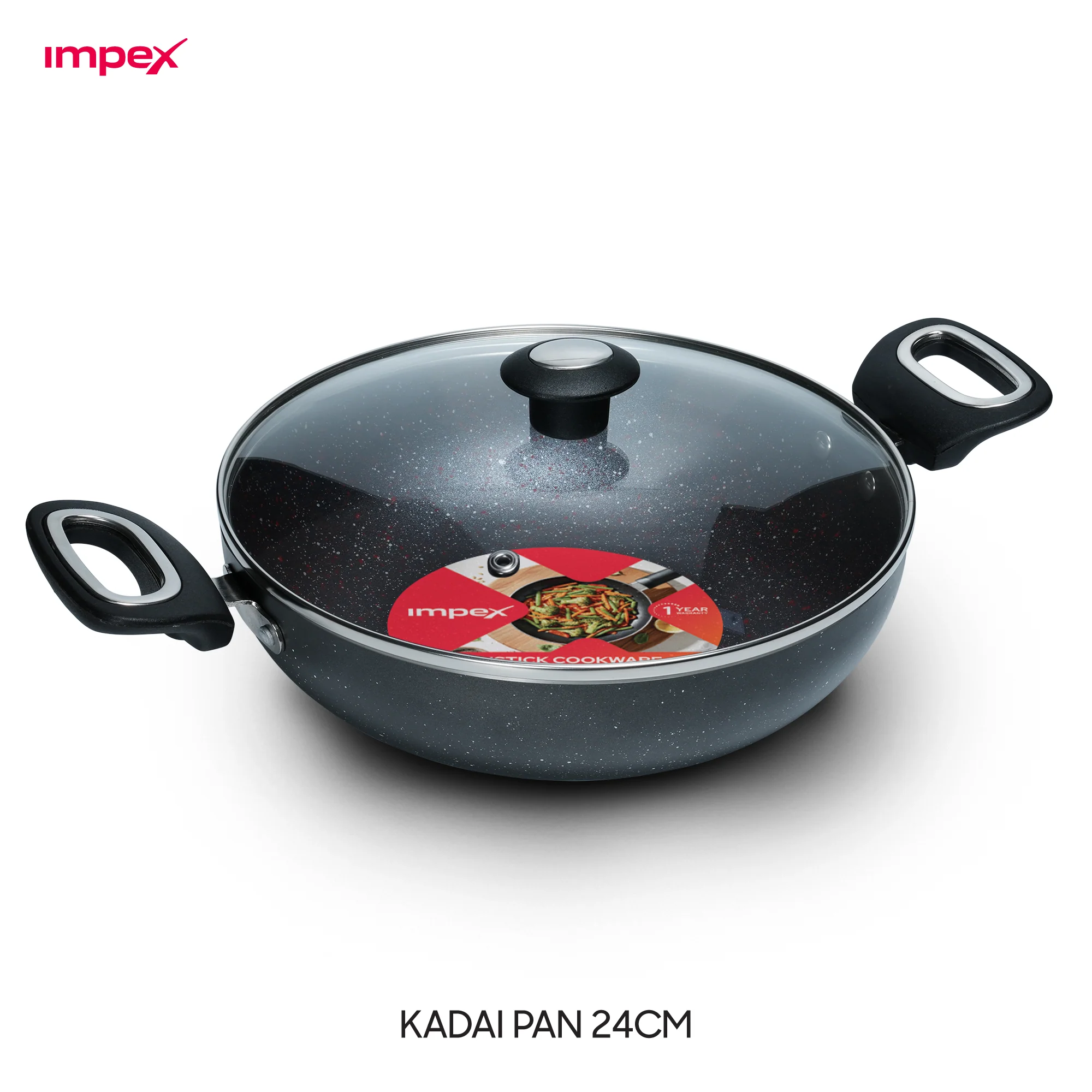 RKTF 24G 4 piece Granite Cookware Set | Non Stick | Easy Clean | Gas & Induction Compatible - Image 9